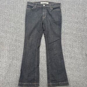 Gap Long and Lean Dark Wash Bootcut Stretch Denim Jeans Womens 8R Indigo